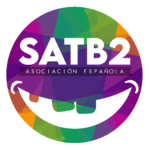 El logo de la asociación española de Satb2.