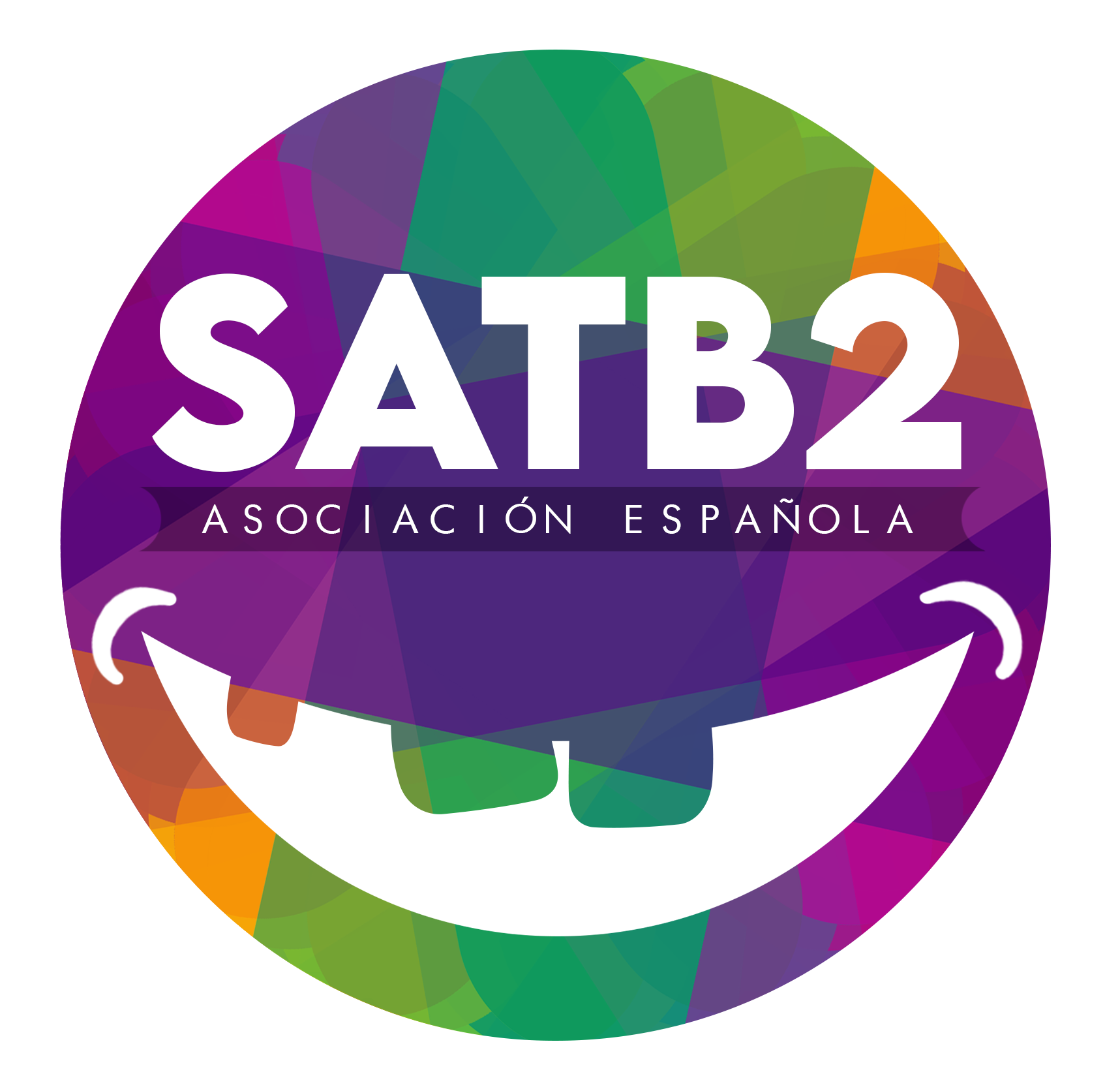 El logo de la asociación española de Satb2.